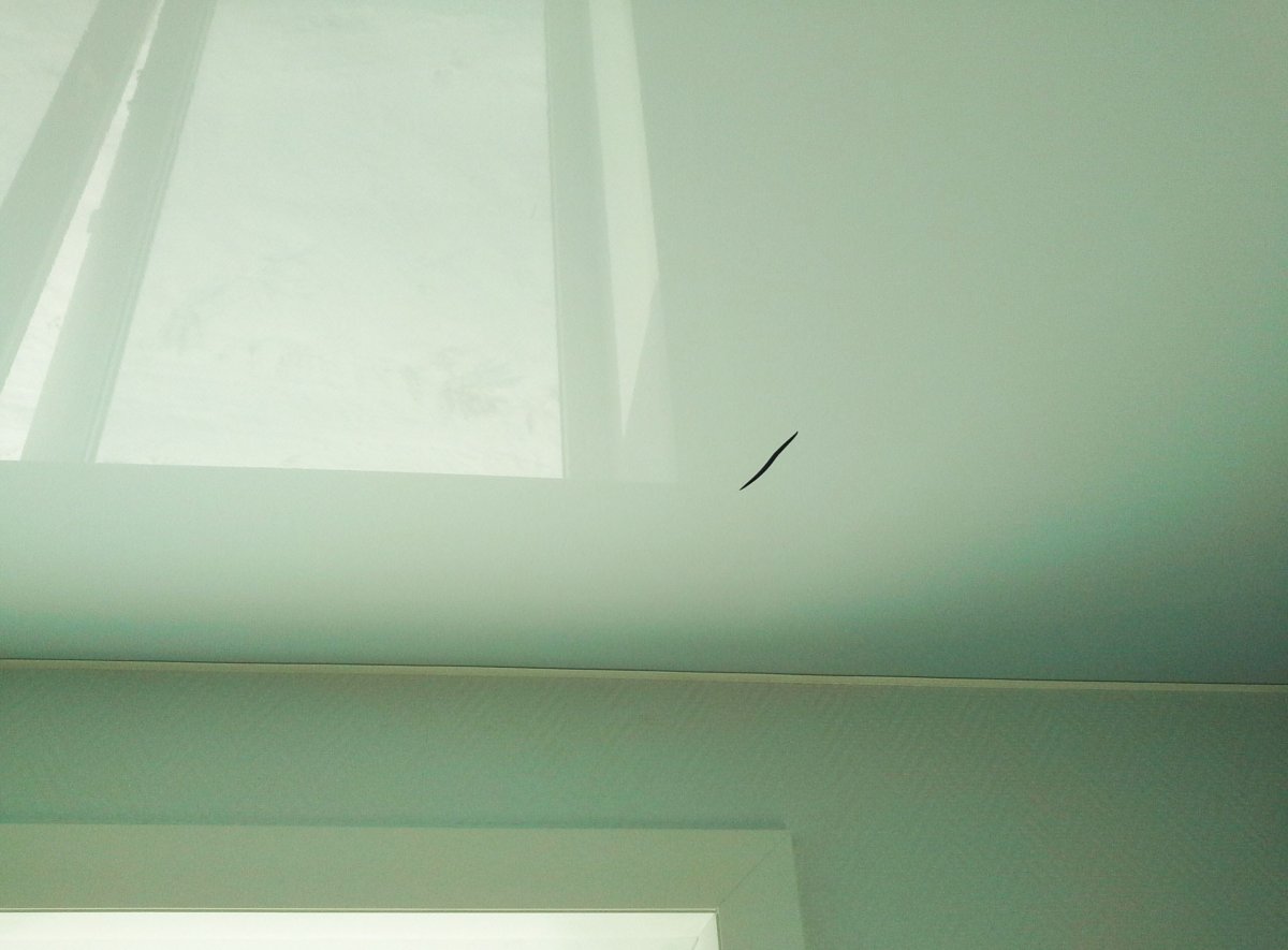 Комбинированные натяжные потолки