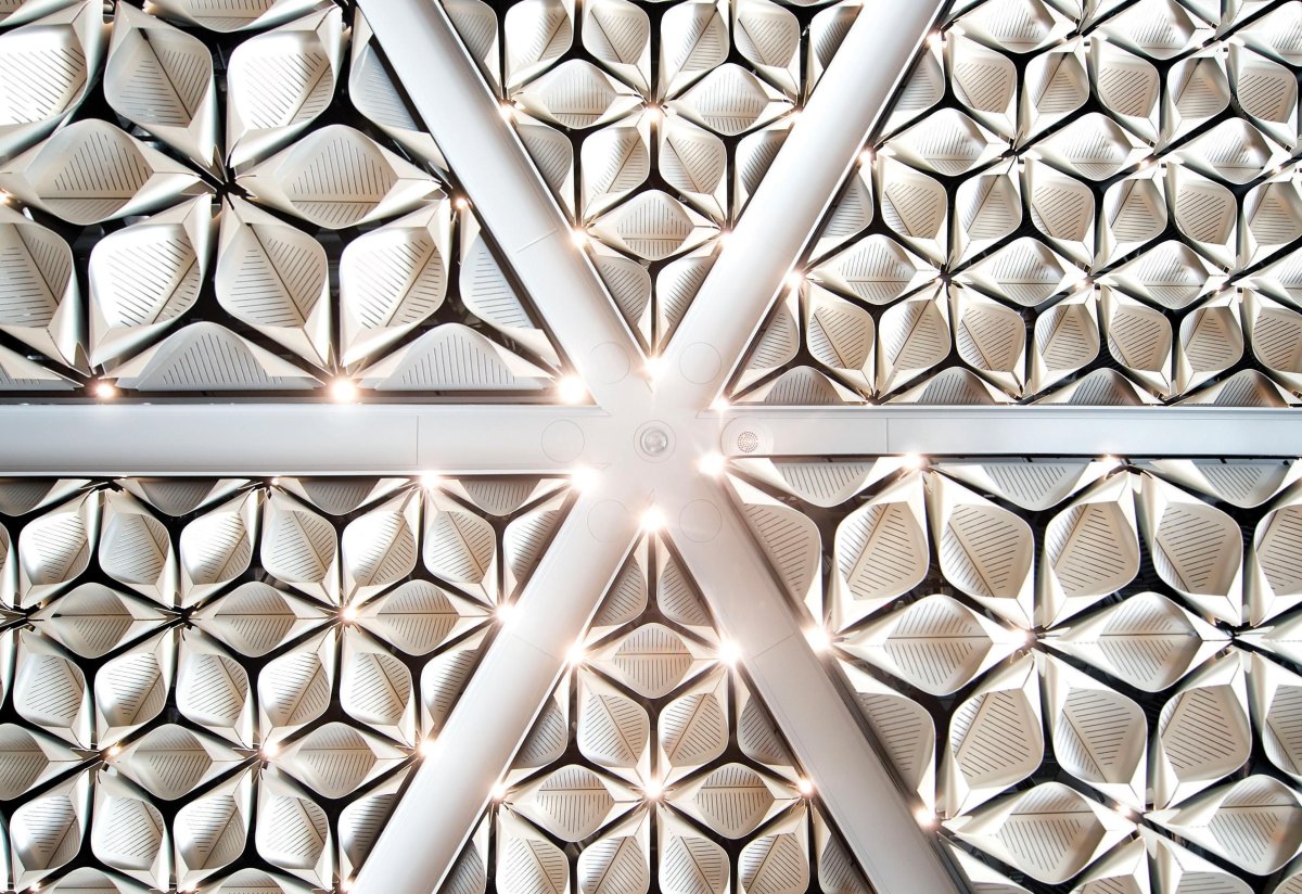 Текстура потолка