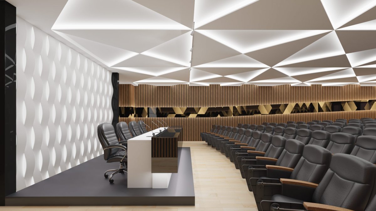 3д панели на Ecophon