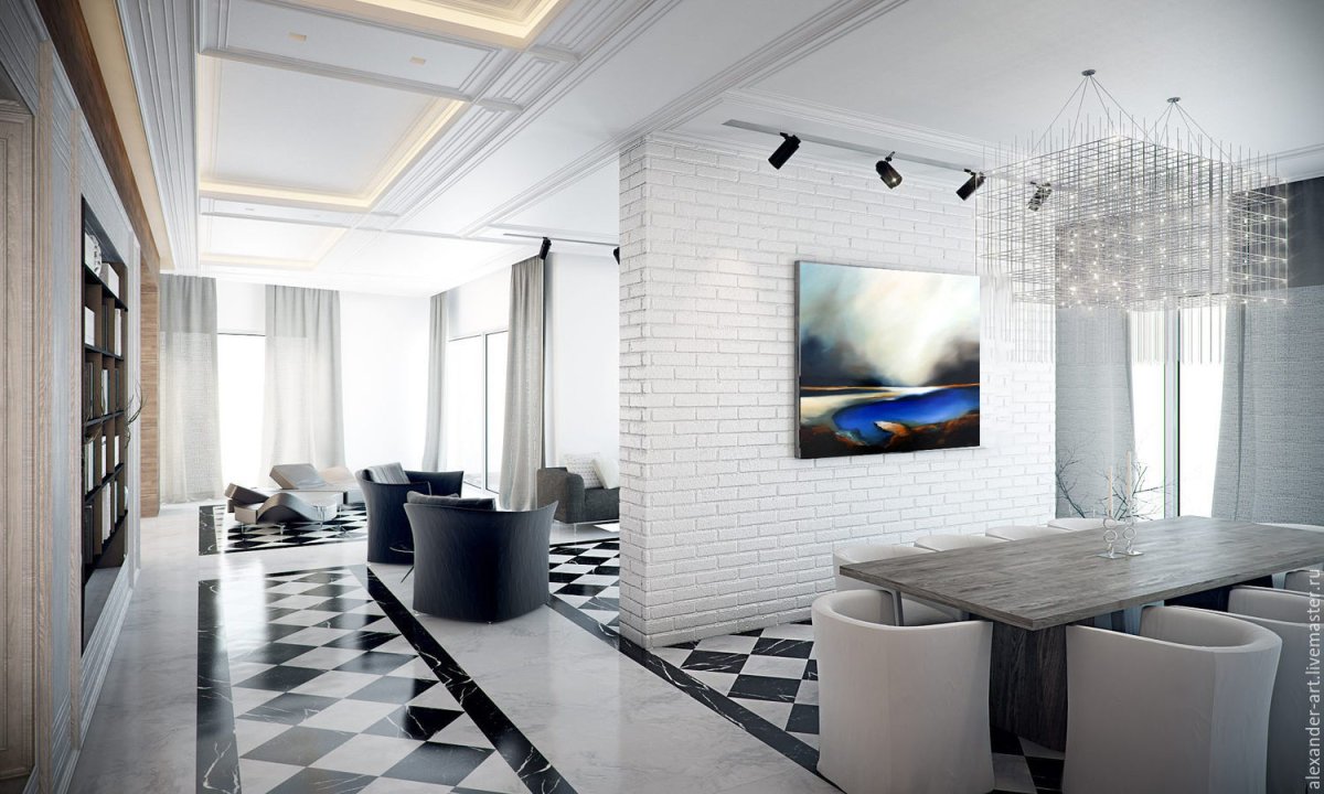 Потолочная плитка на кухню