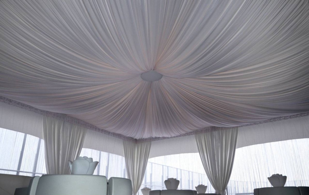 Потолок из ткани