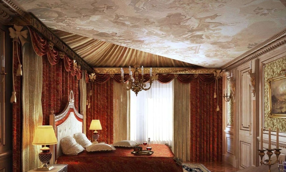 Спальня в стиле Ампир