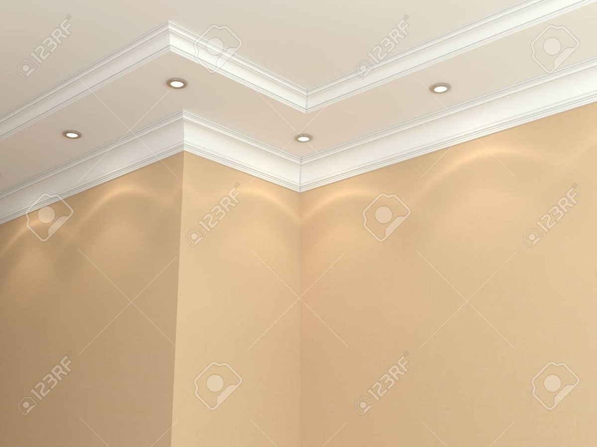 Потолочный карниз для натяжных