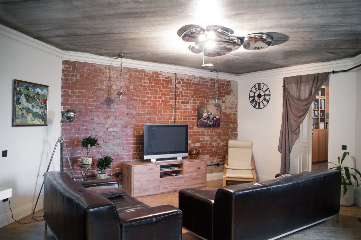 Потолок в стиле Loft