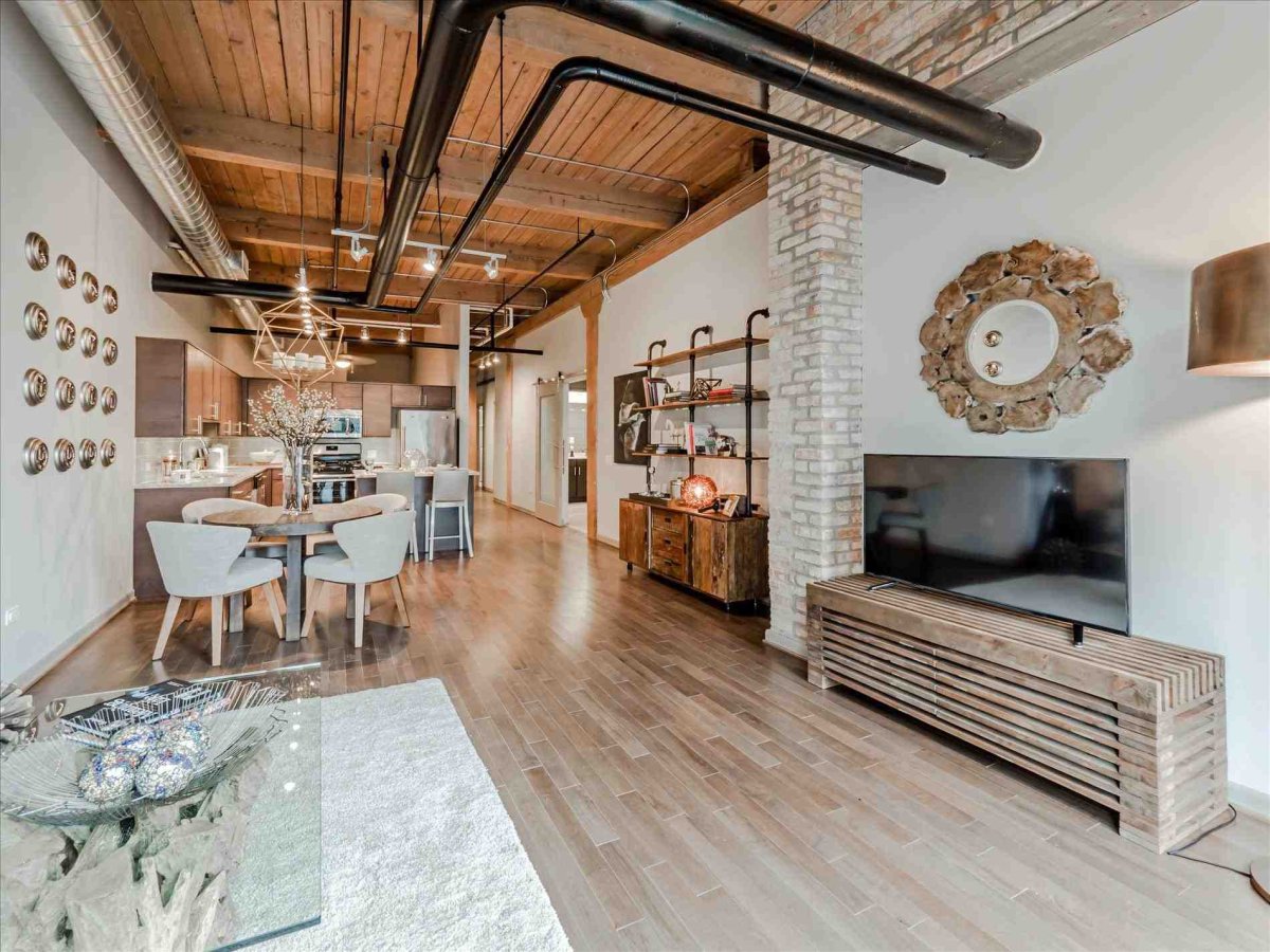 Интерьер Фьюжн лофт