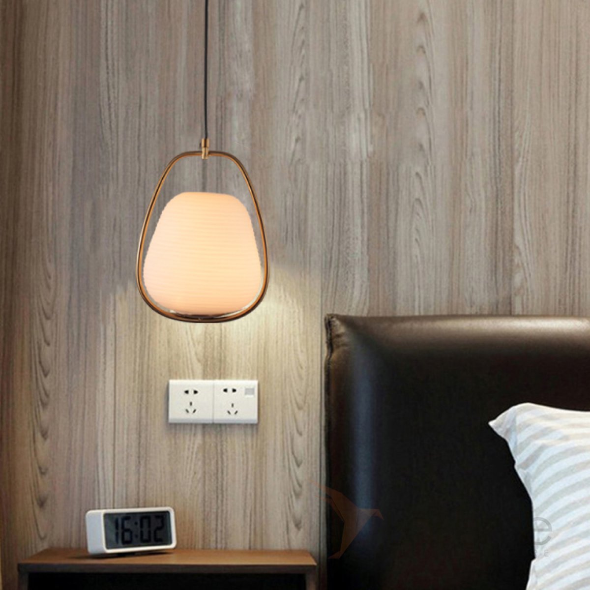 Подвесной светильник черный Сканди