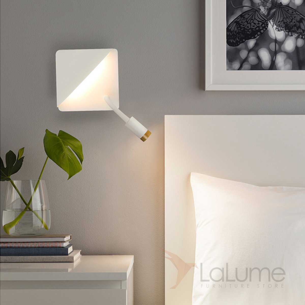 Подвесные светильники в спальне