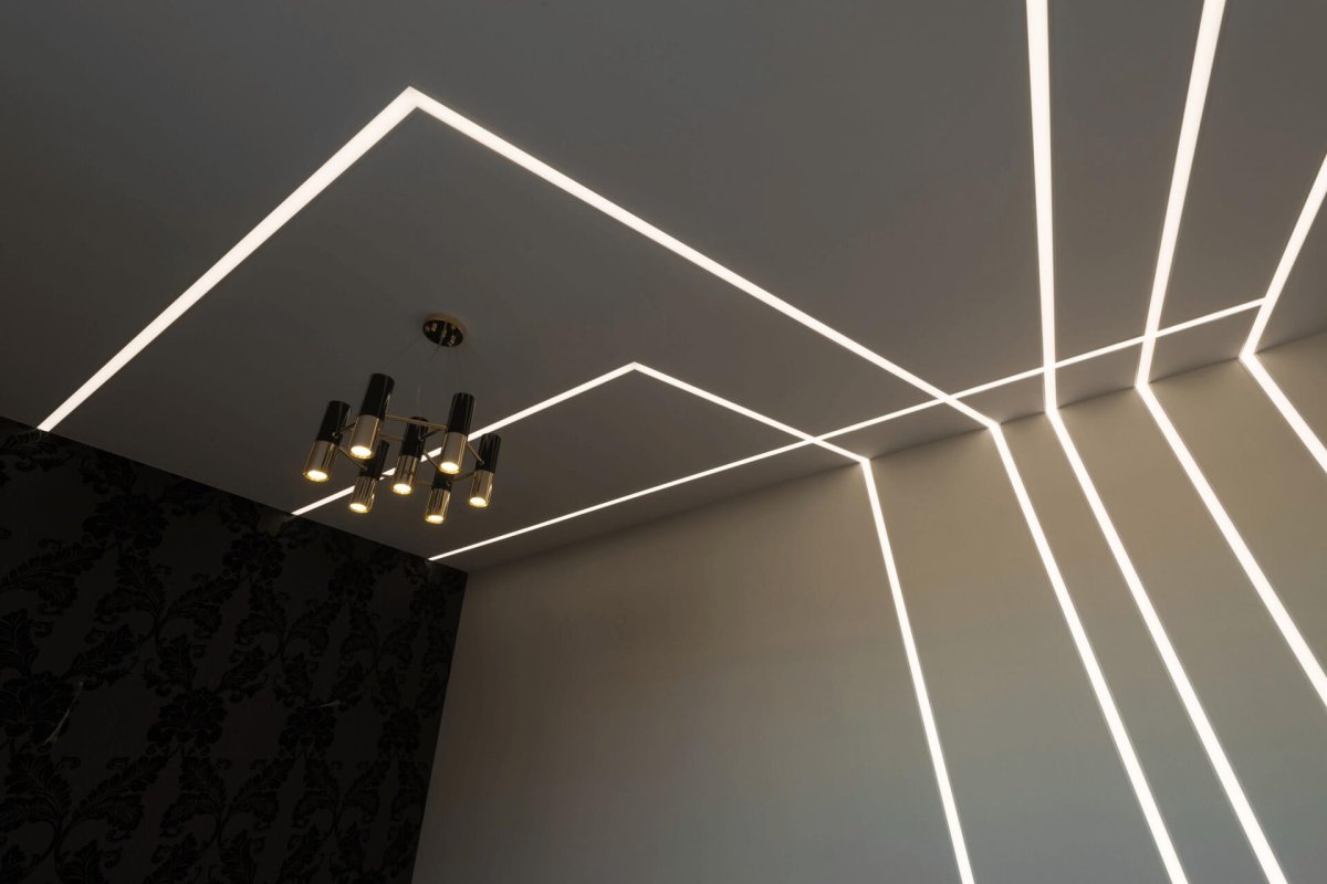 Barrisol натяжные потолки освещение