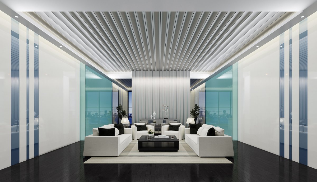 Контурный профиль комнаты день ночь