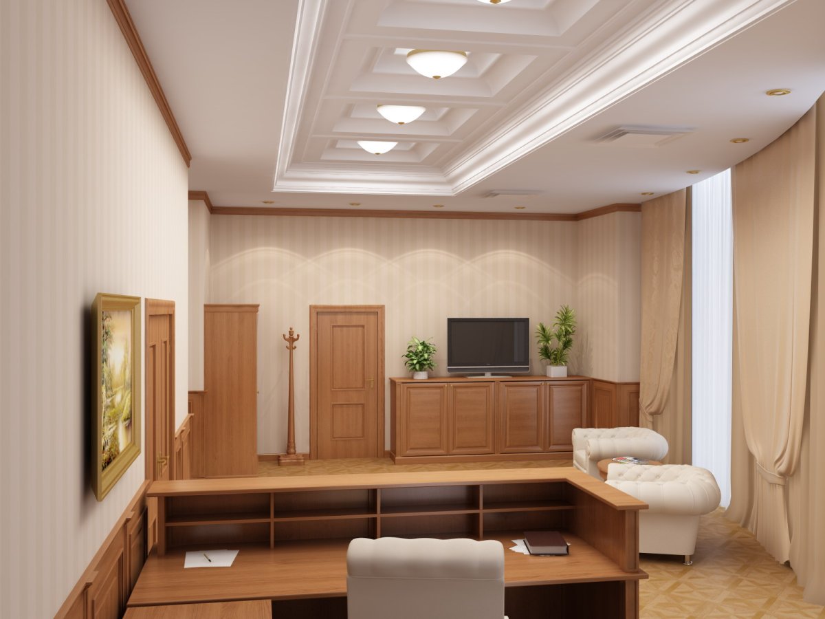 Грильято в кабинете руководителя