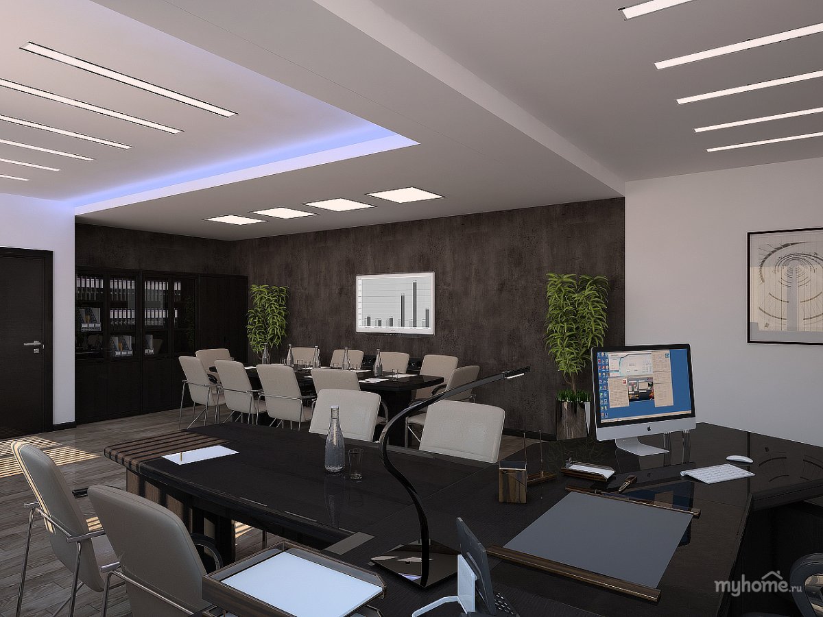 Потолок в офисе
