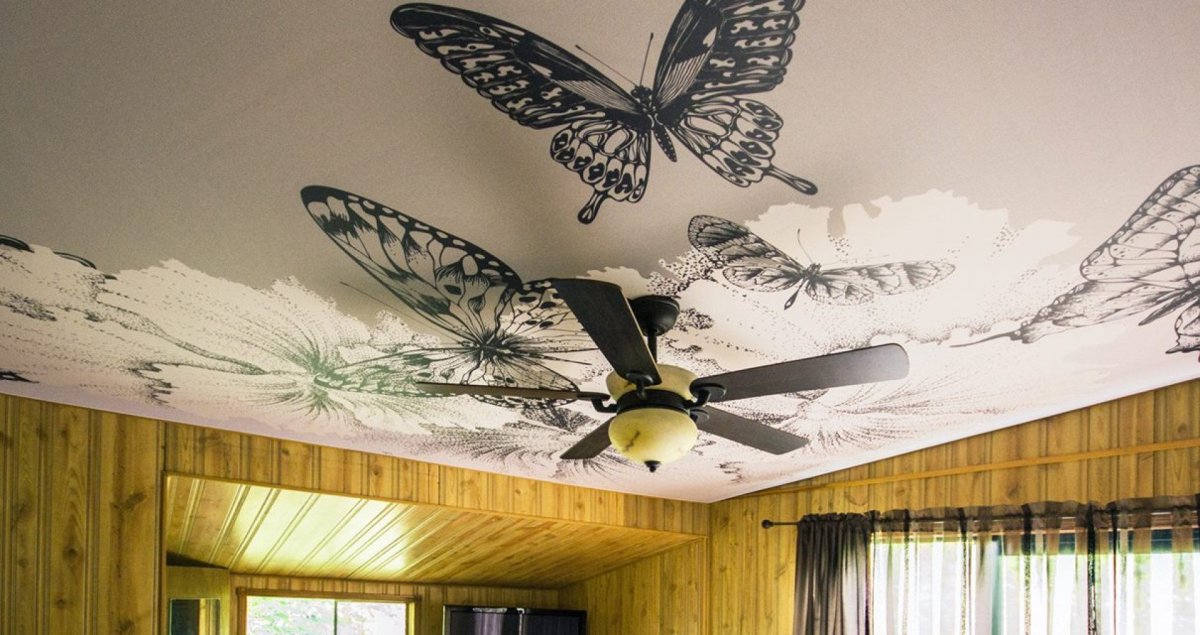 Плитка на потолок