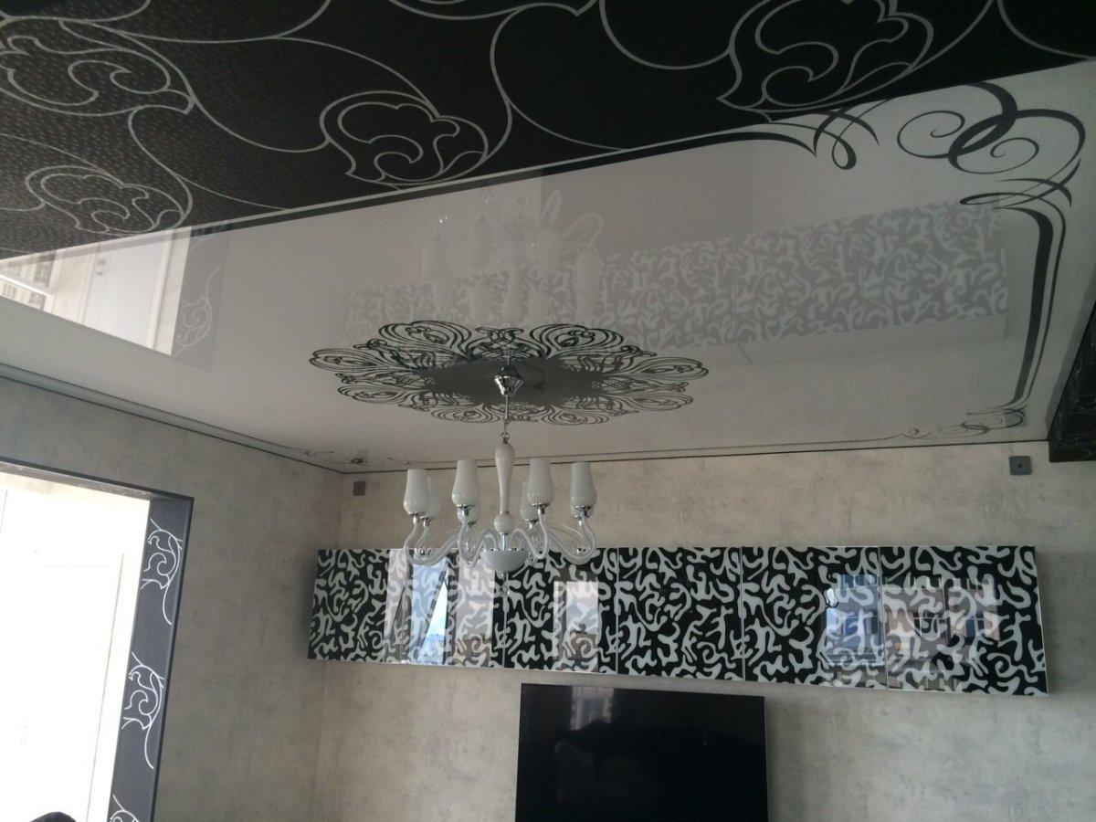 Натяжные потолки с фотопечатью