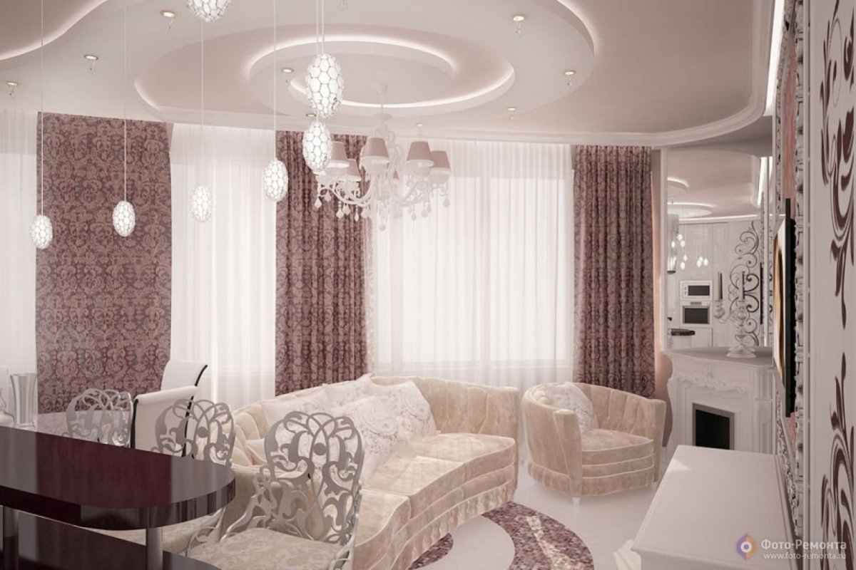 Рисунок на потолке