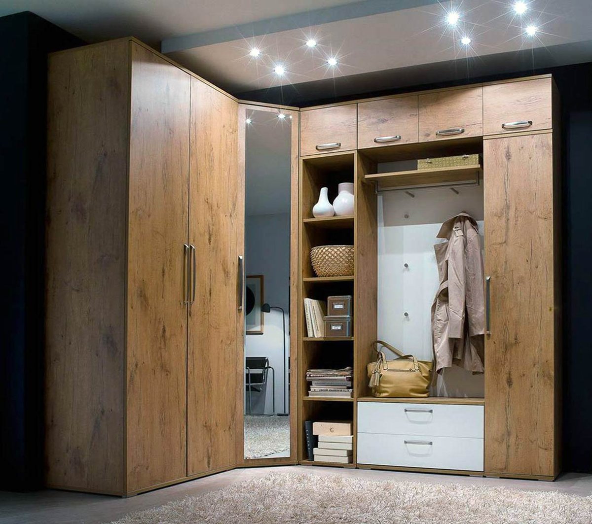 Леруа Мерлен гардеробные