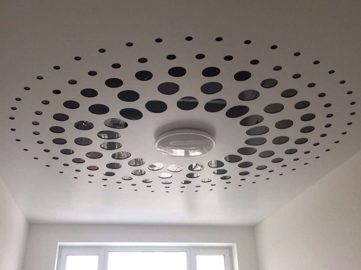 Металлический подвесной перфорированный потолок PERFOLUM 3d Magnet