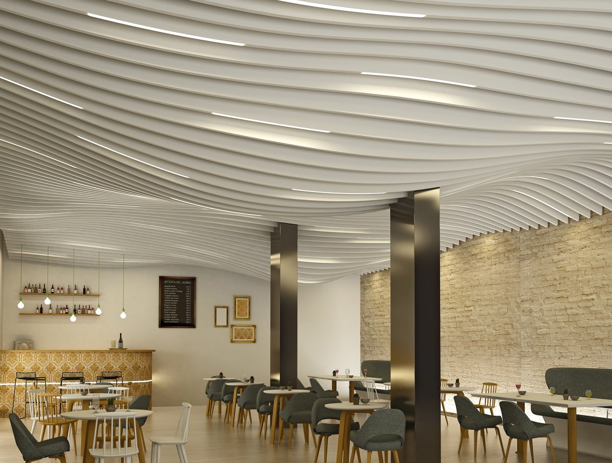 Резные потолки