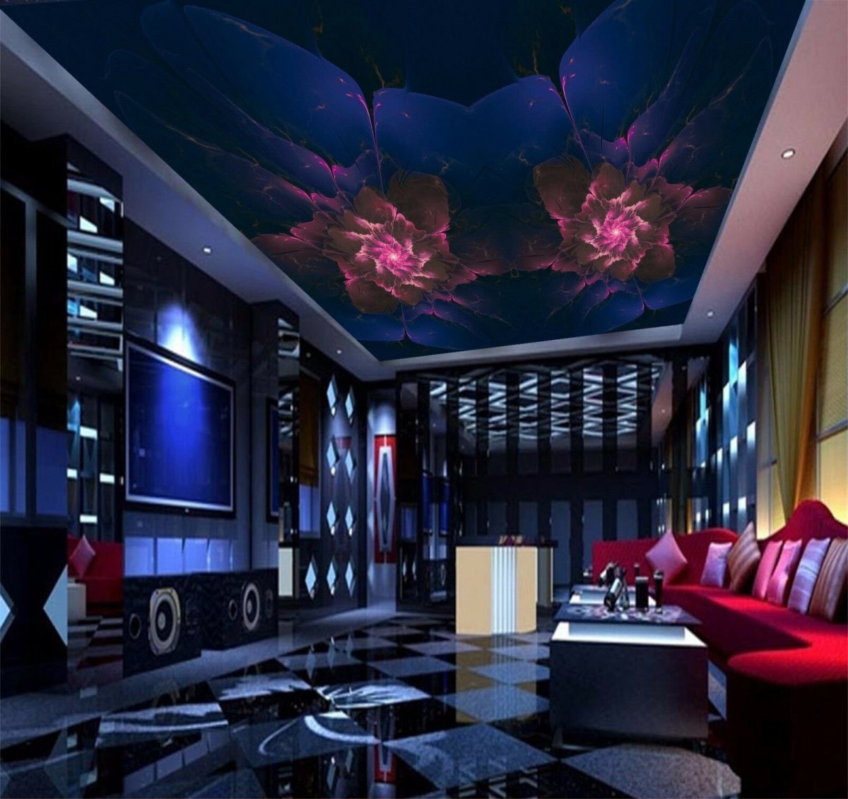 Потолок космос