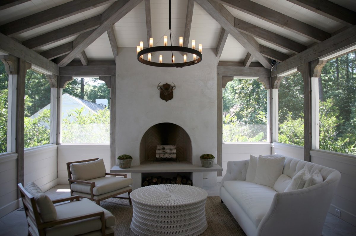 Люстра на террасу