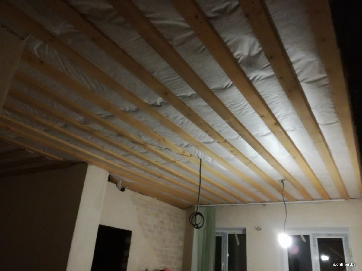 Расценки на подшивку потолков