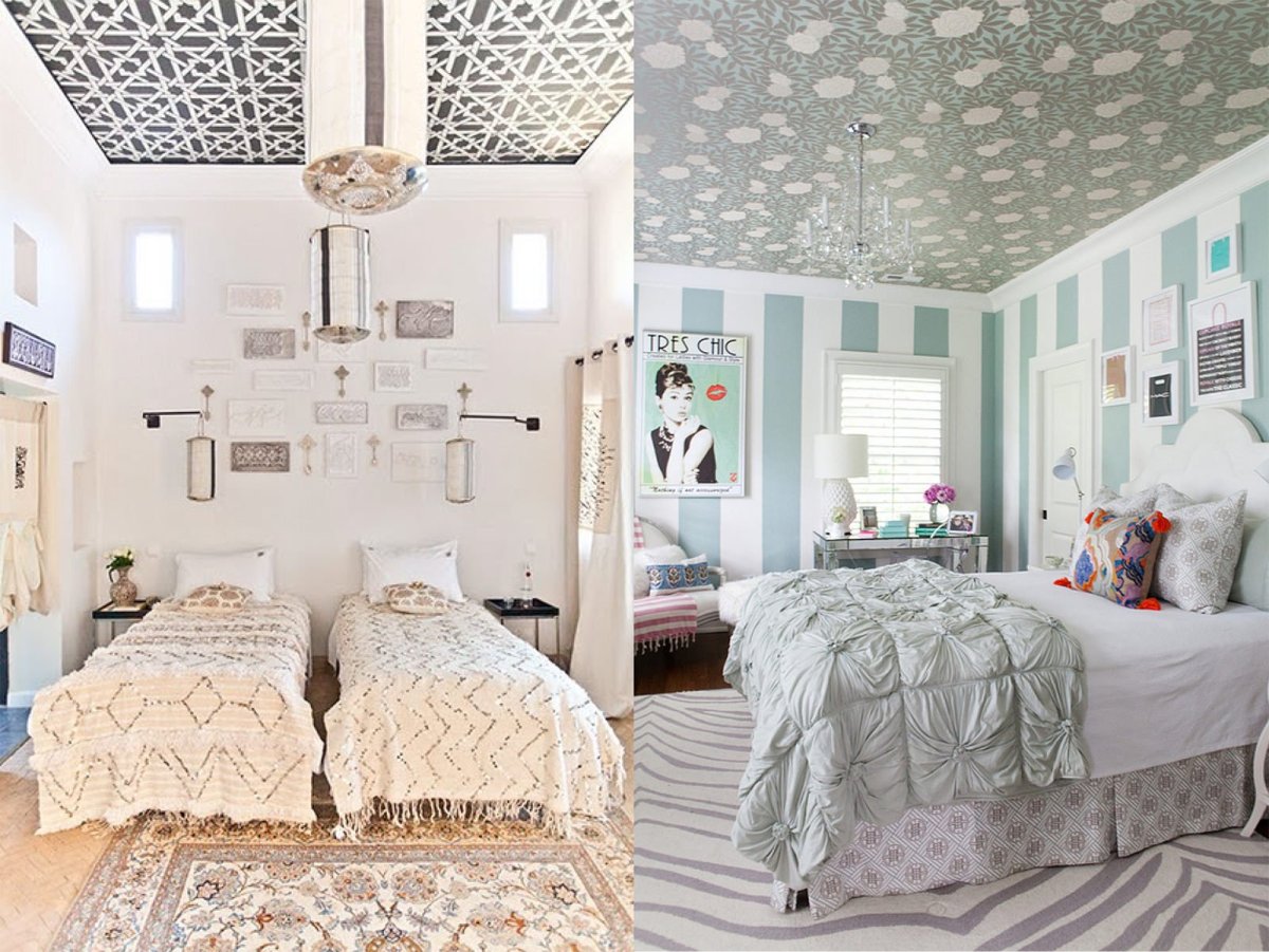 Фотообои на потолок