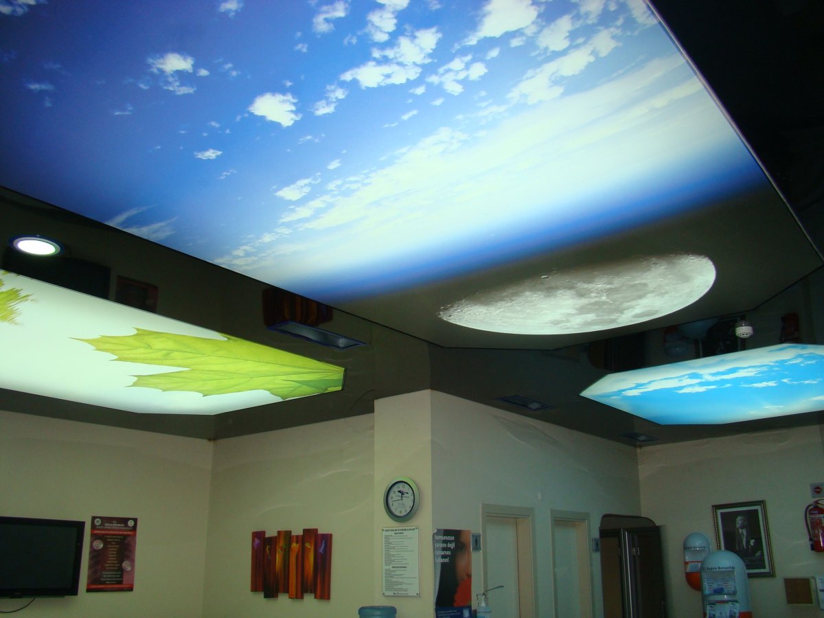 Тканевый потолок