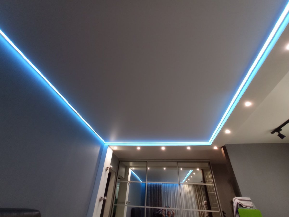 Фотопечать на потолке