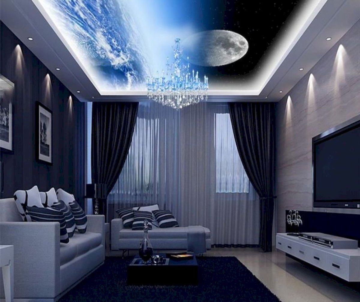 Натяжной потолок молния