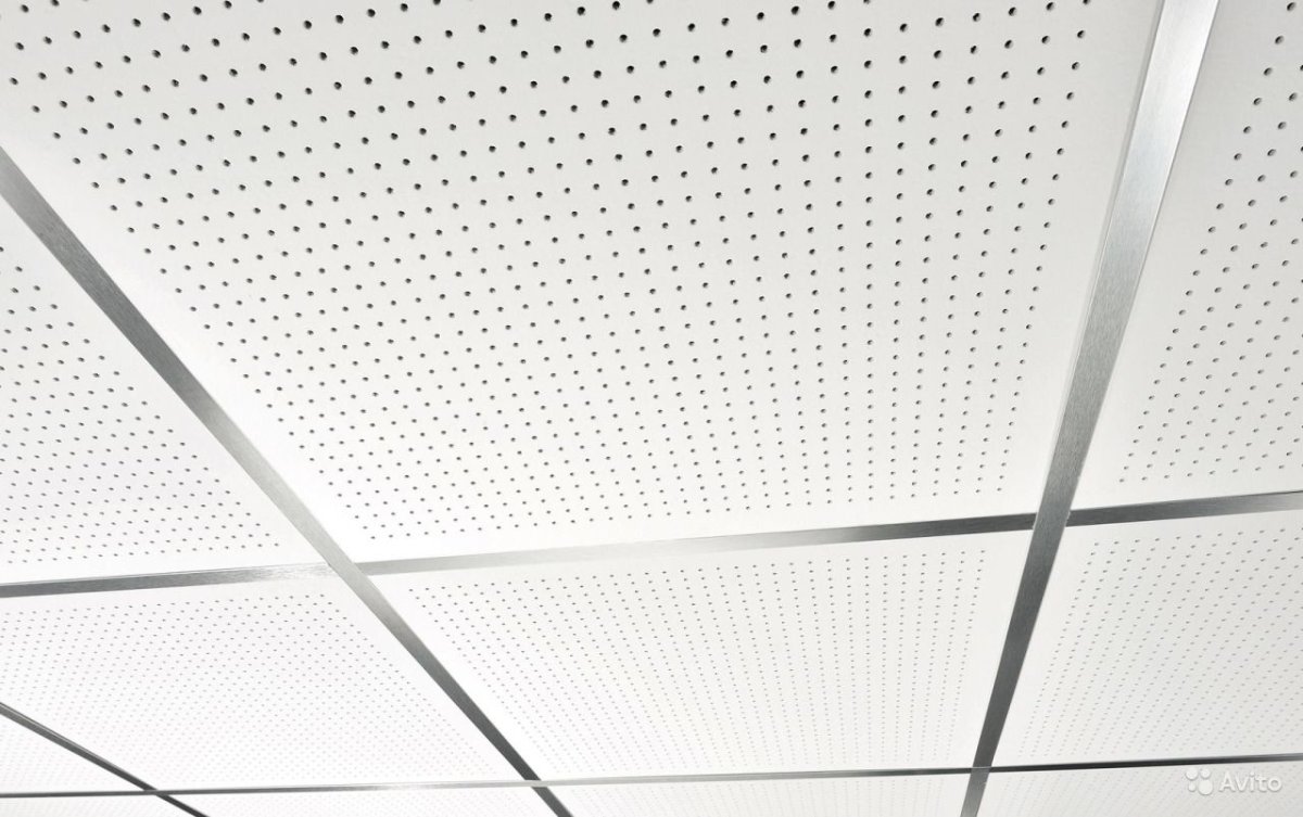 Кассета Албес 600x600 ар 600a6 белая перфорированная