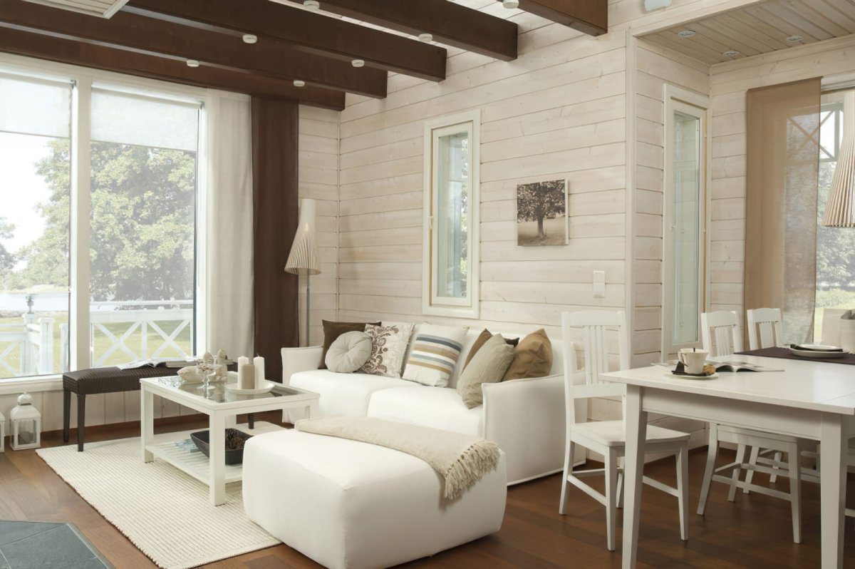 Имитация бруса 145 мансарда