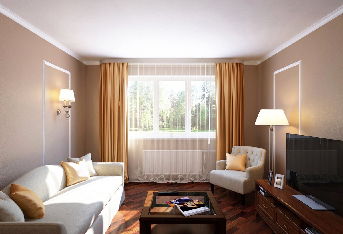 Карниз потолочный в интерьере