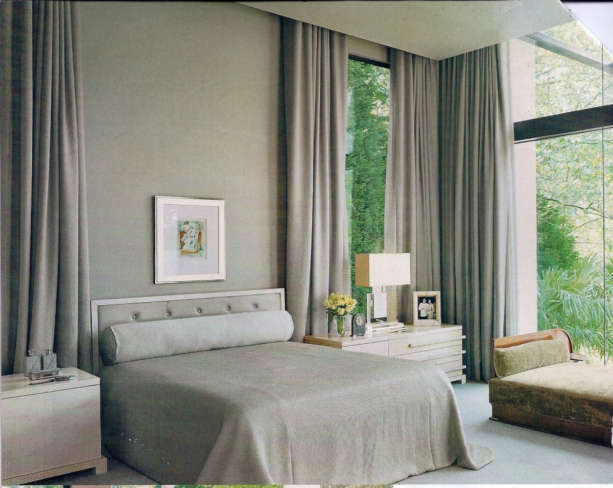 Шторы в цвет стен