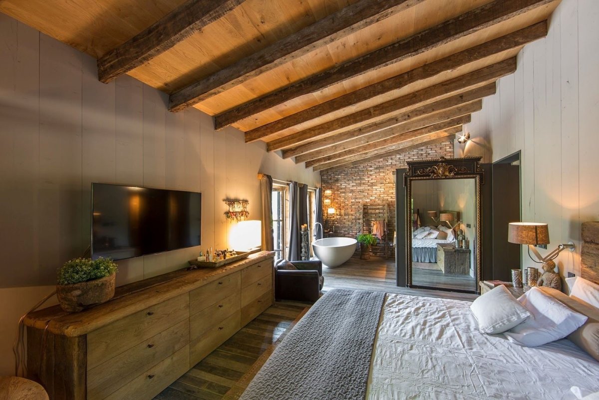 Вагонка в интерьере