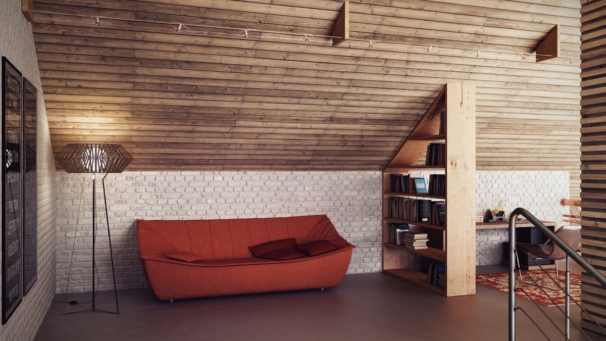 Пентхаус в стиле лофт