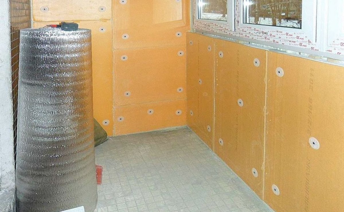 Каркас потолка с шумоизоляцией