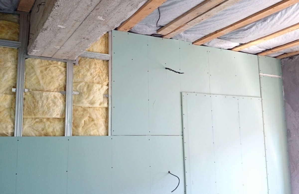 Утепленный подвесной потолок