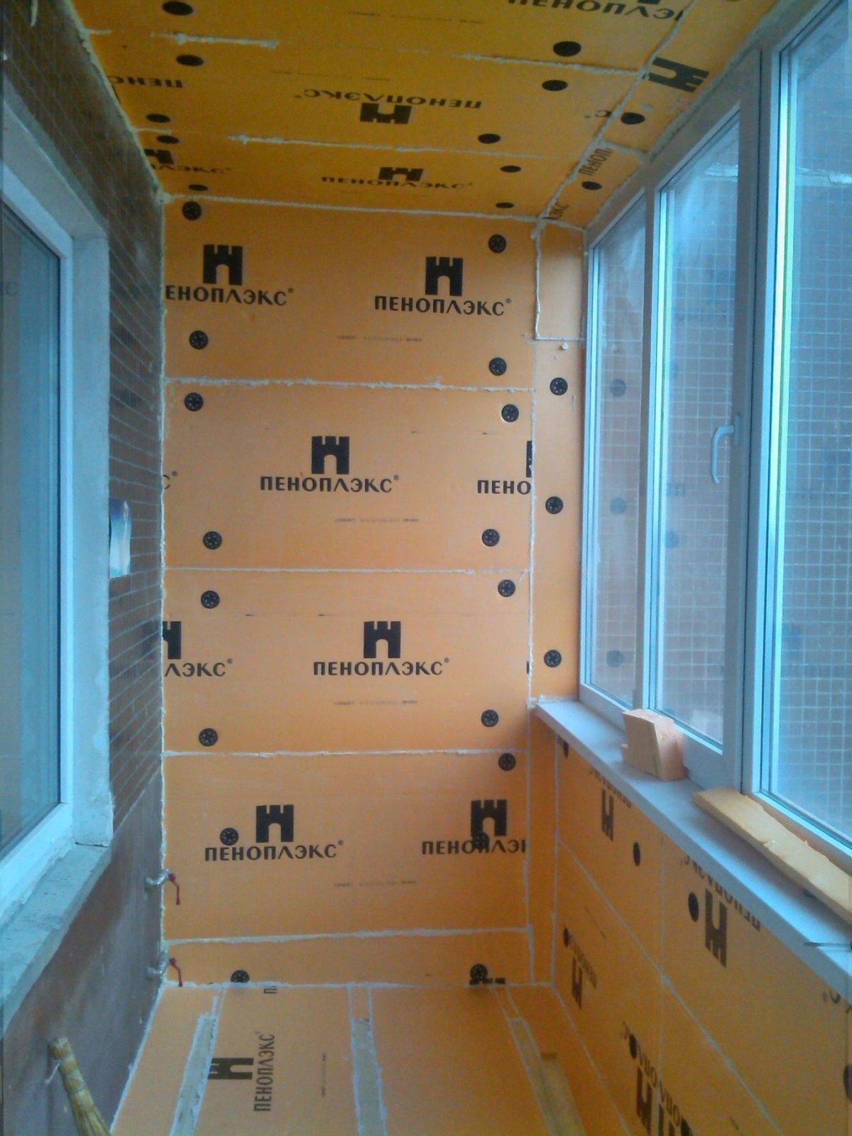 Шумоизоляция потолка пеноплексом