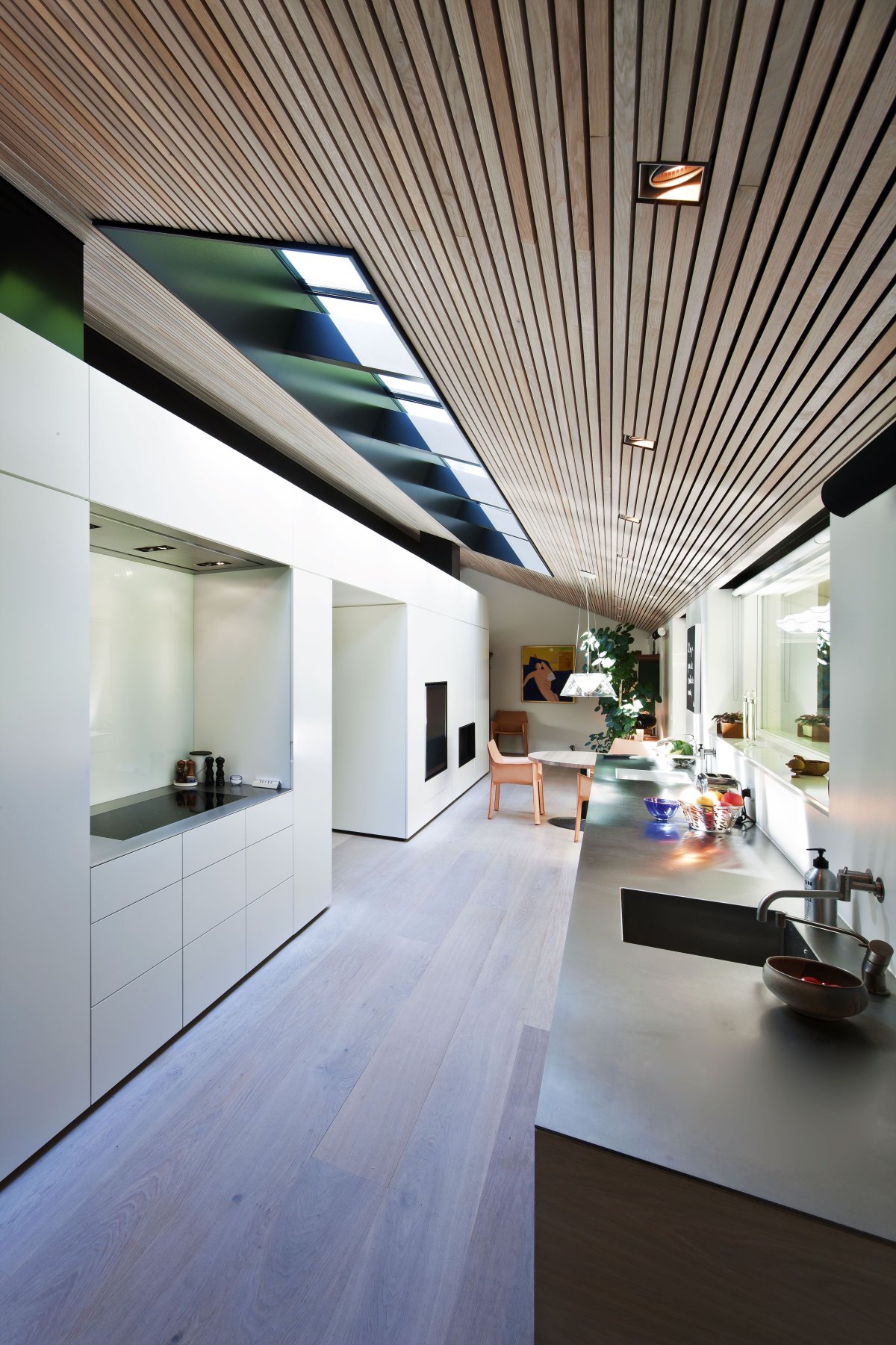 Планкен в отделке интерьера