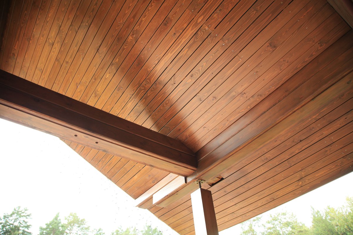 Имитация бруса в интереьер