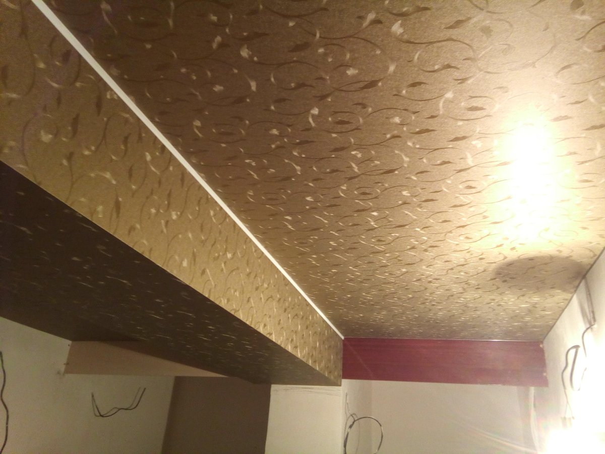 Рельефный потолок