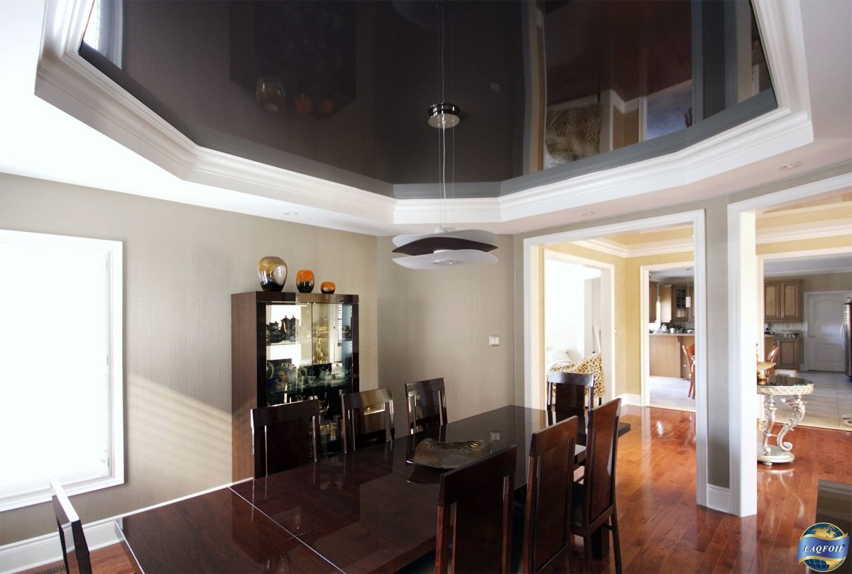 Глянцевые потолки