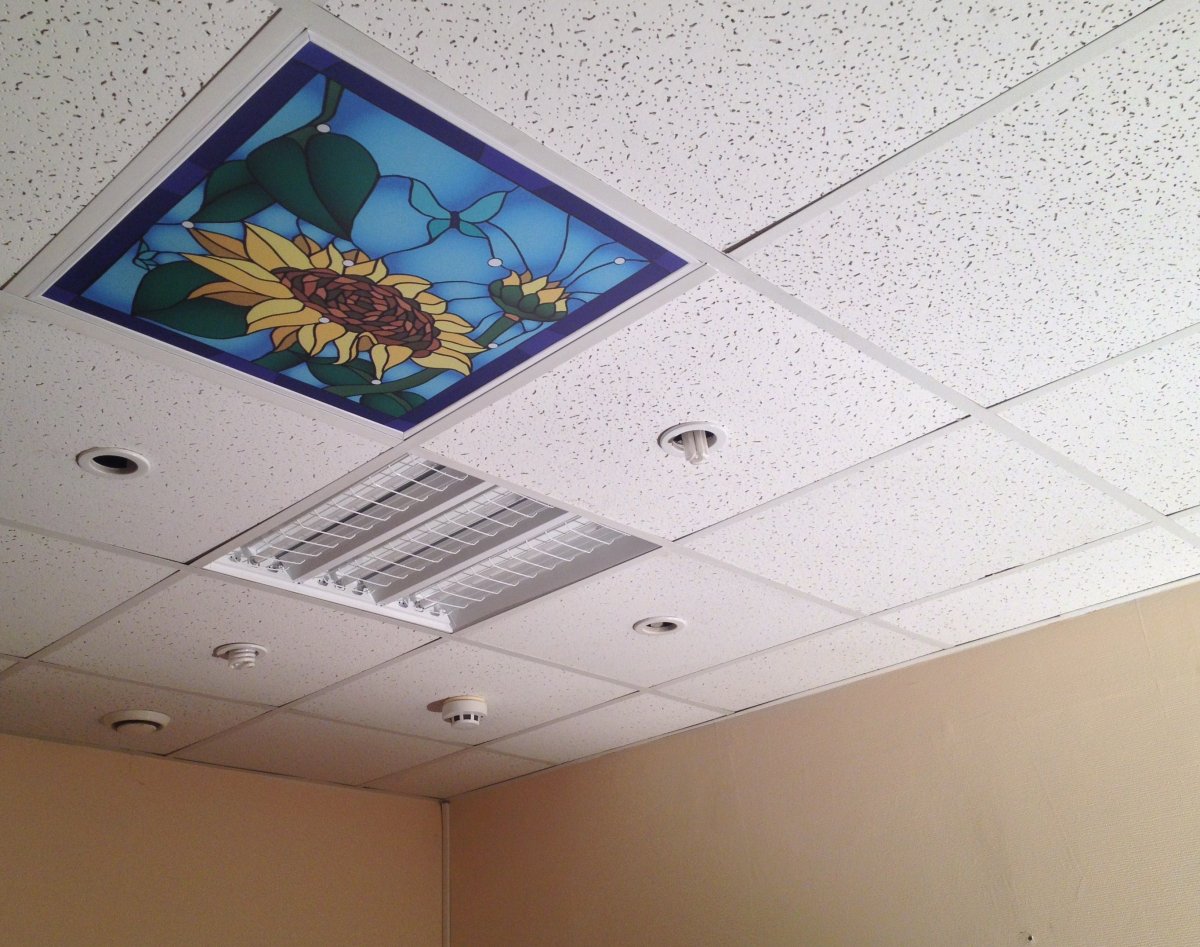 Декор потолка Армстронг