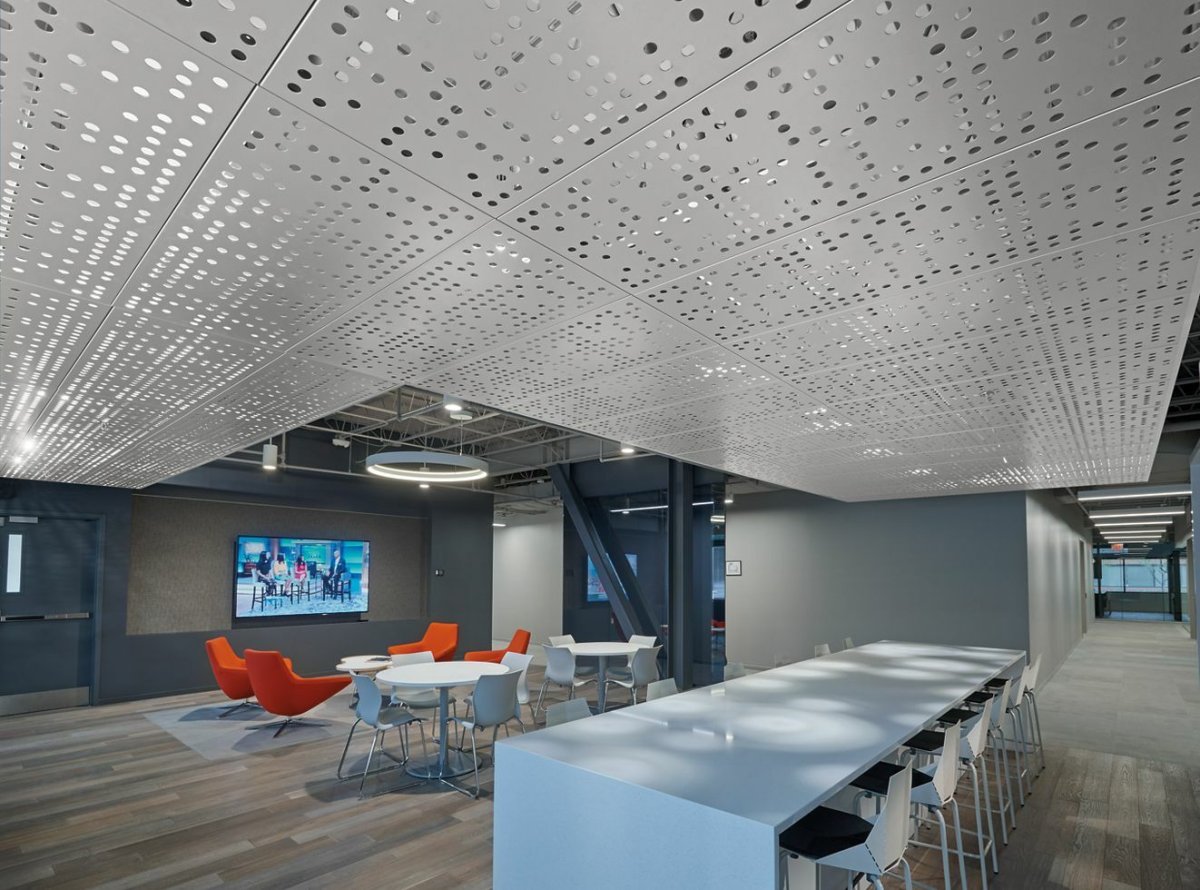 Дизайнерские подвесные потолки Армстронг