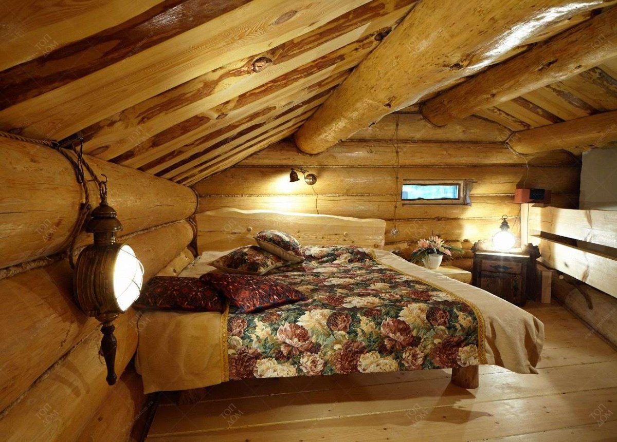 Необрезная доска в интерьере