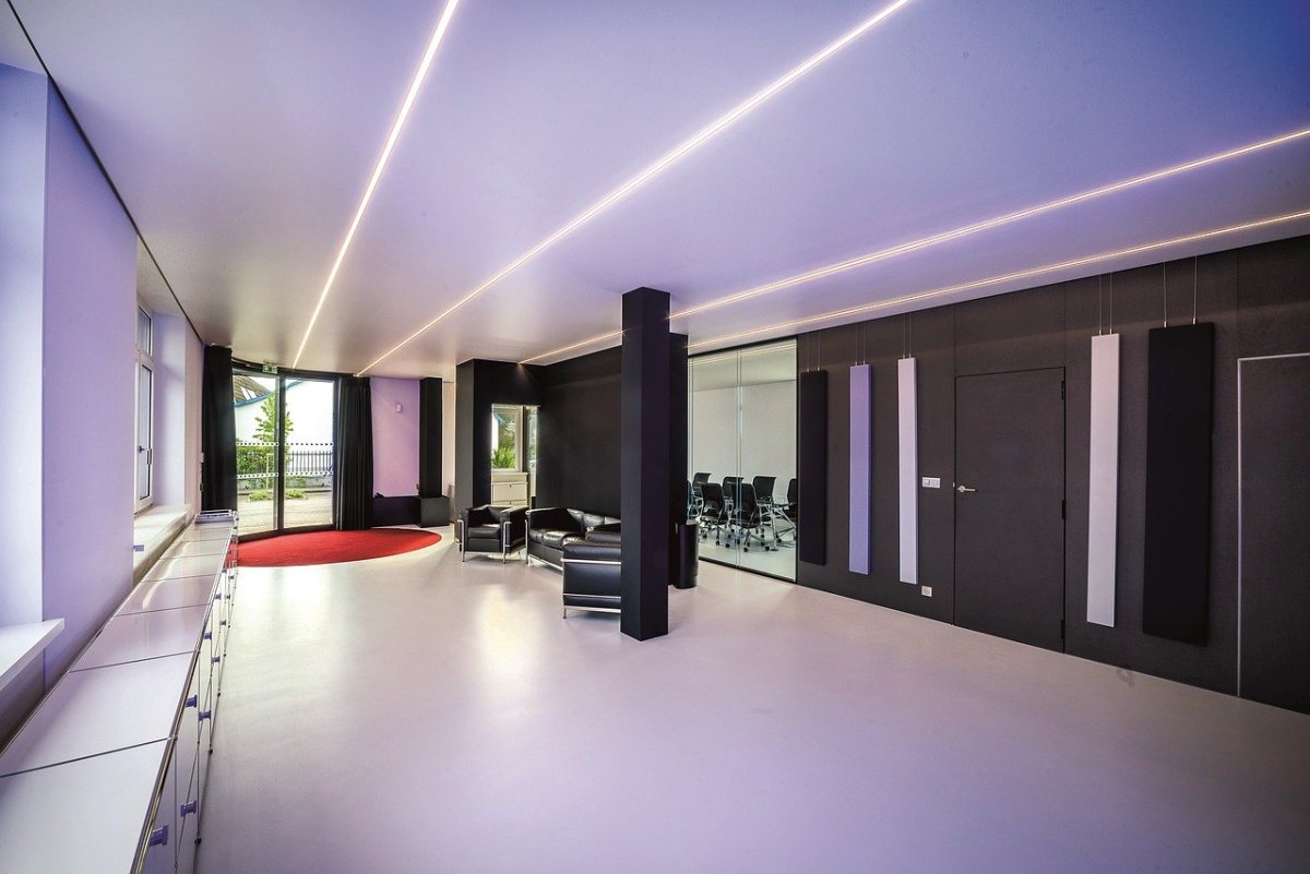 Barrisol натяжные потолки освещение