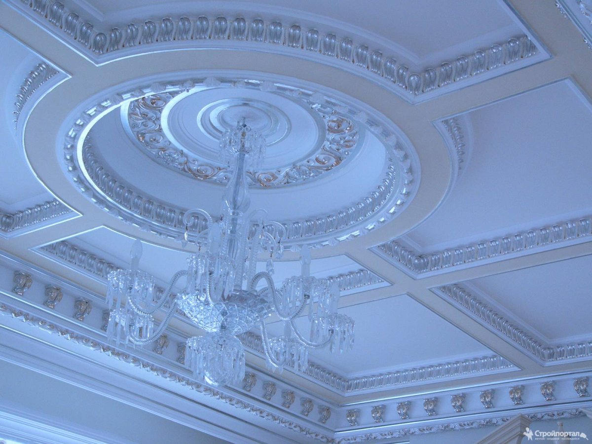 Лепнина на потолке