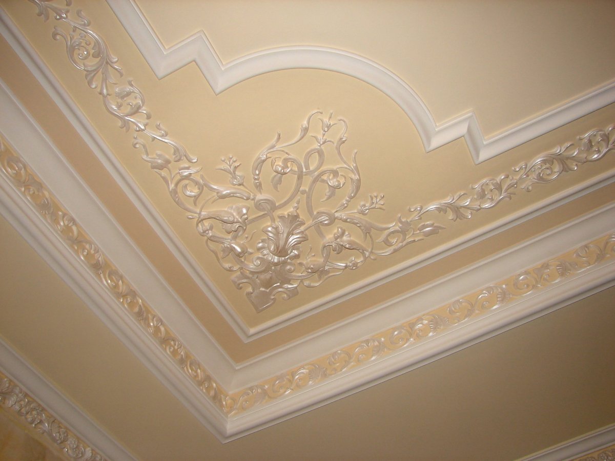 Гипсовая лепнина в стиле Барокко и рококо