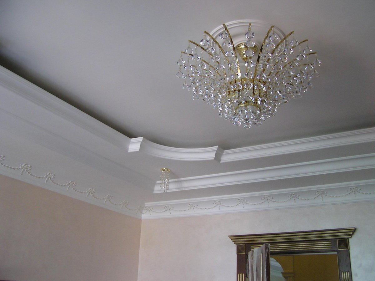 Красивая потолочная плитка