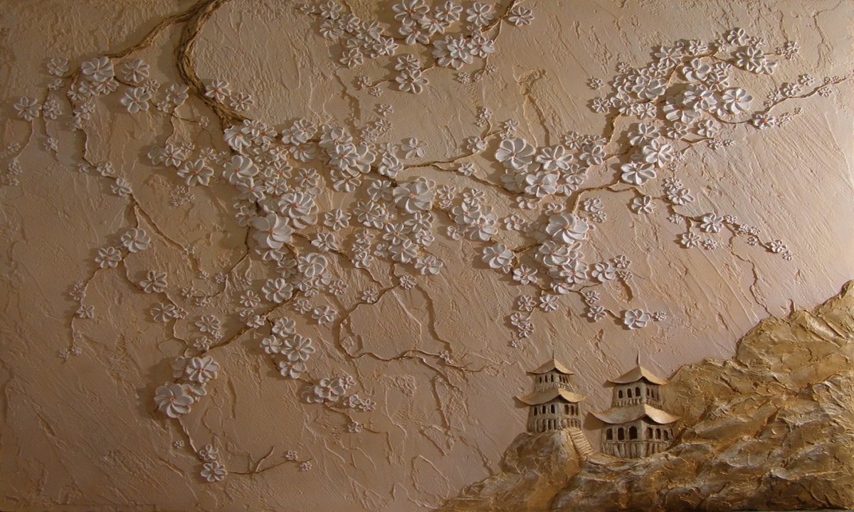 Необычная декоративная штукатурка