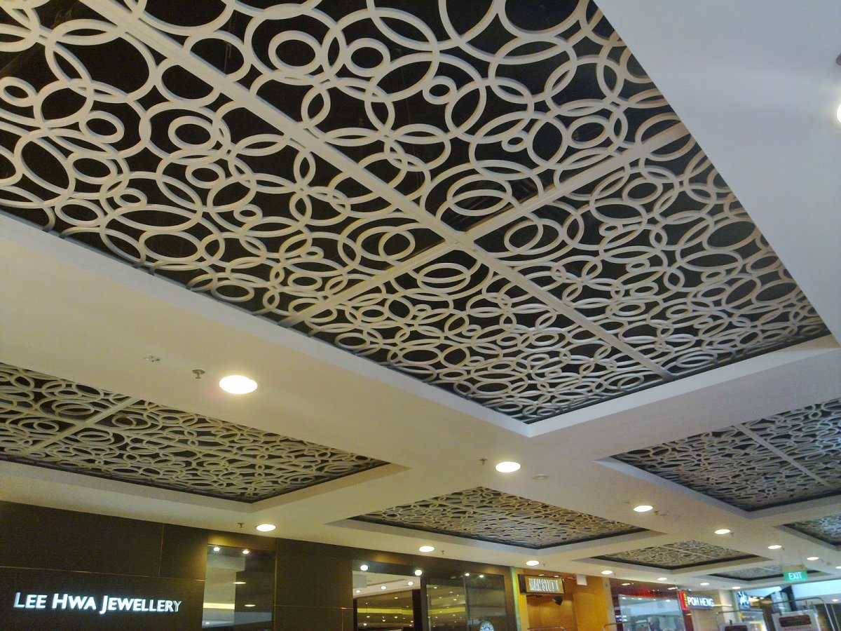 Декоративная решетка на потолок